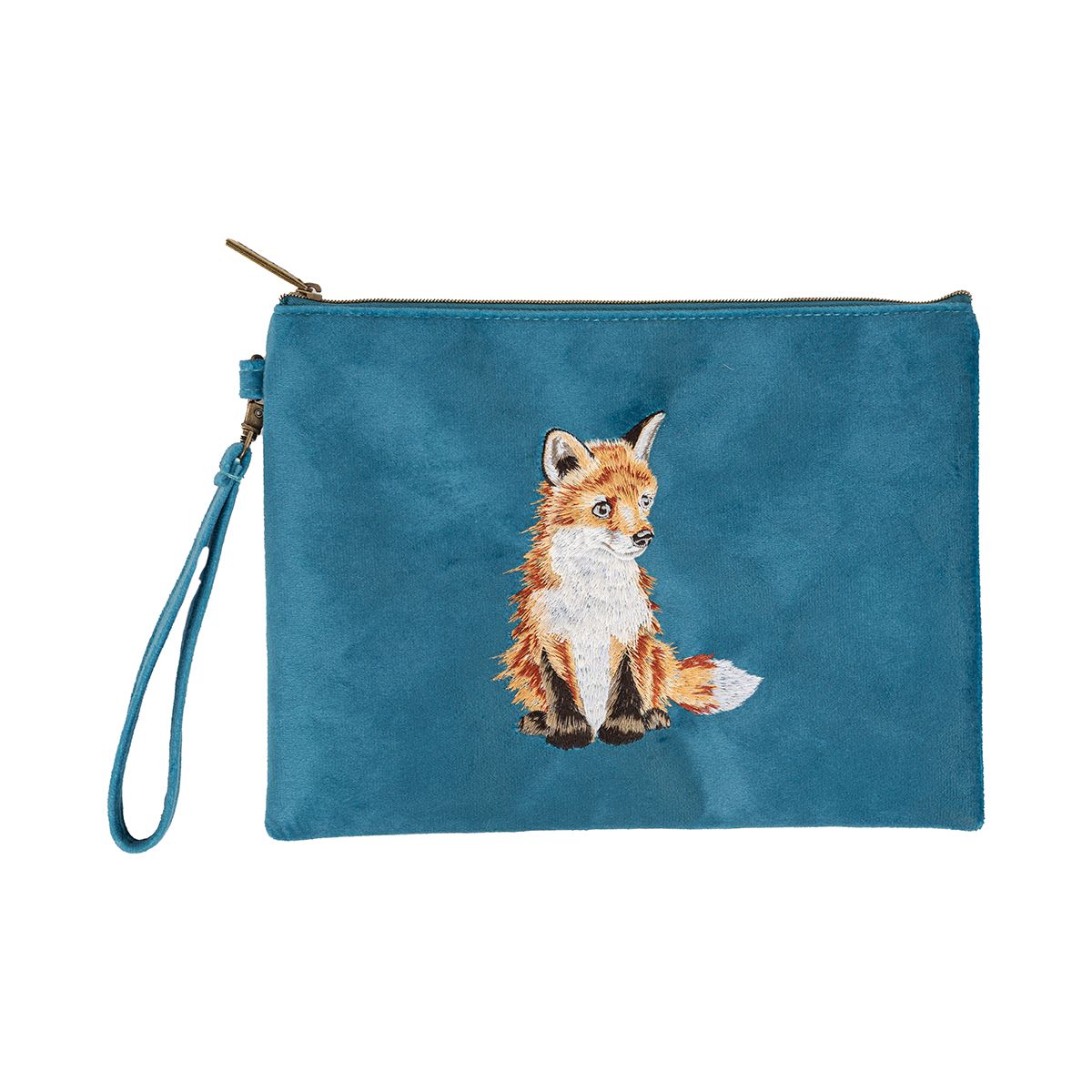 Abgebildet ist das Produkt Fox Pouch - Daydreamer. Es handelt sich um ein Etui mit Fuchsmotiv für den Alltag.
