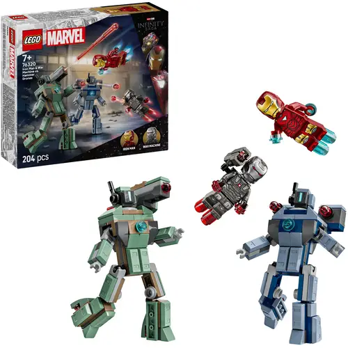 LEGO® Marvel™ Iron Man & War Machine vs. Hammer-Dr