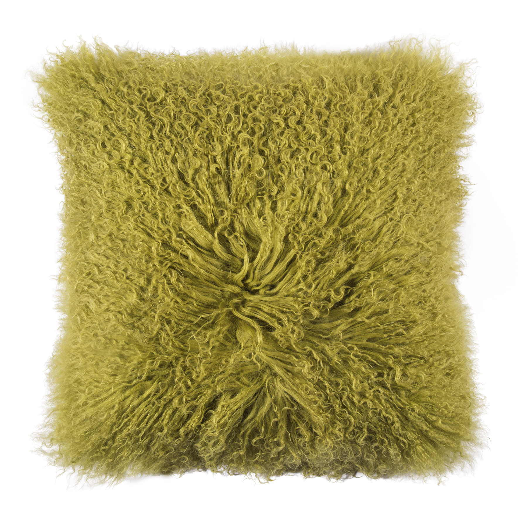 Das Kissen "Glory" green ist 40x40cm groß und hat eine grüne Farbe. Es bietet einen bequemen und stilvollen Akzent für jeden Raum.