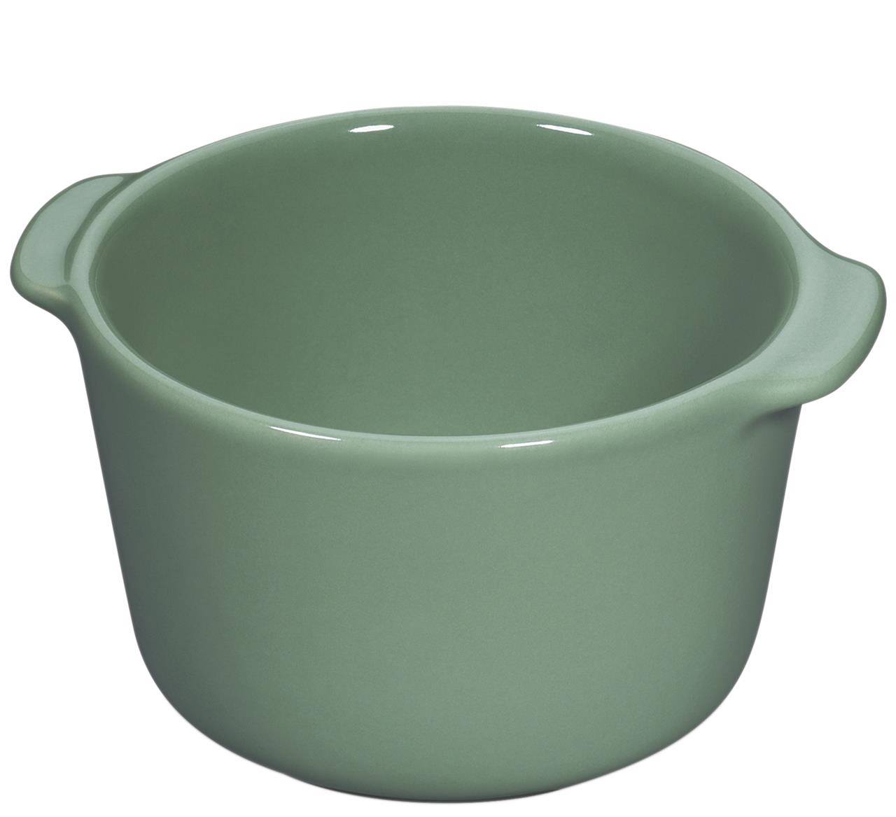 Zwei Ragoutschälchen Porto 9cm in Jade sind im Set enthalten. Sie eignen sich für kleine Speisen.