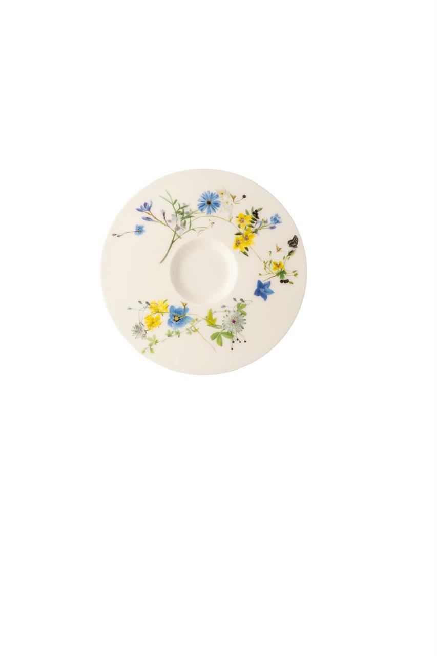 Rosenthal Gold Kaffee-Untertasse, 15 Cm, Brillance / Fleurs Des A