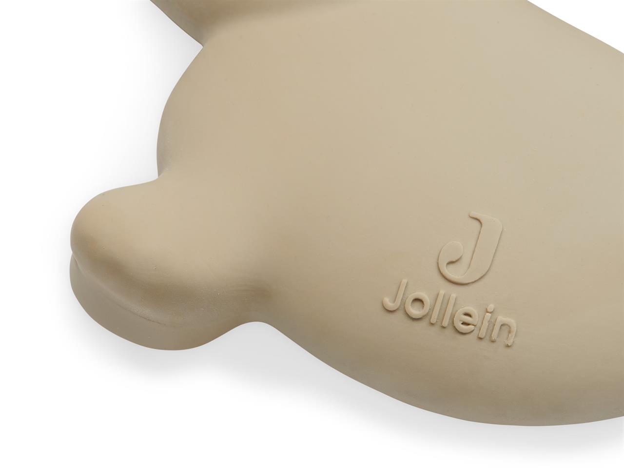 Jollein Beißring Aus Naturkauschuk Bunny - Nougat