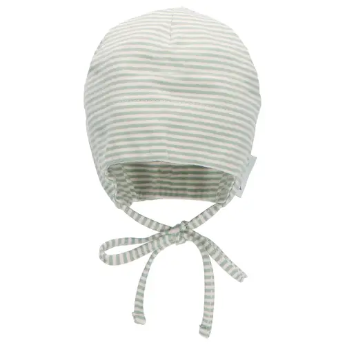 Beanie Gr.37 grün gestreift