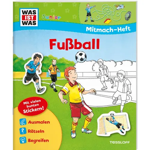 Was ist Was Junior Mitmach-Heft Fussball