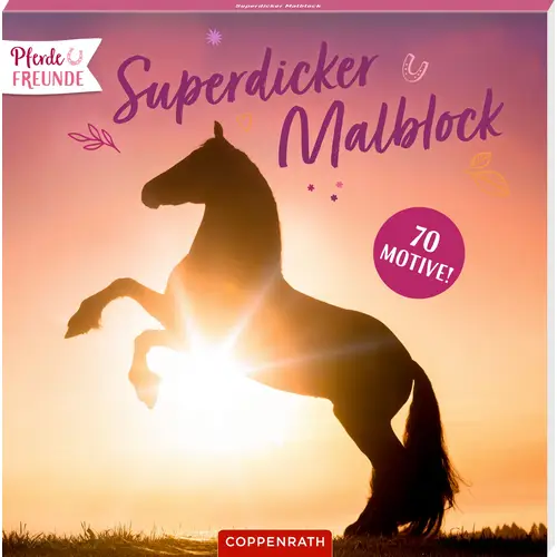Coppenrath Spg Superdicker Malblock (70 Motive) -Pferd