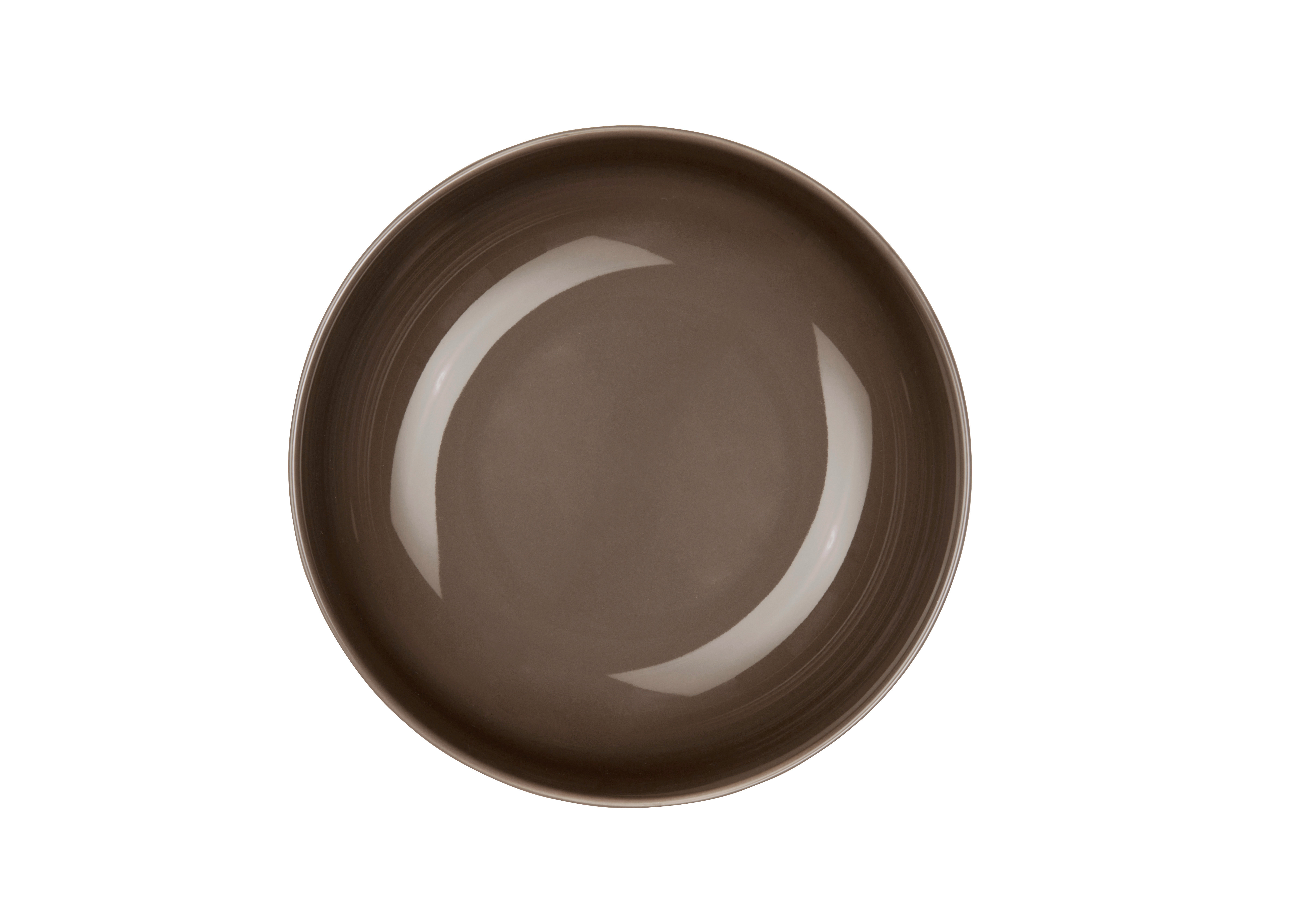 Auf dem Bild ist eine Buddha Bowl, kaori, von oben zu sehen. Die Schüssel hat ein ansprechendes Design und eignet sich ideal zum Servieren von Bowls.