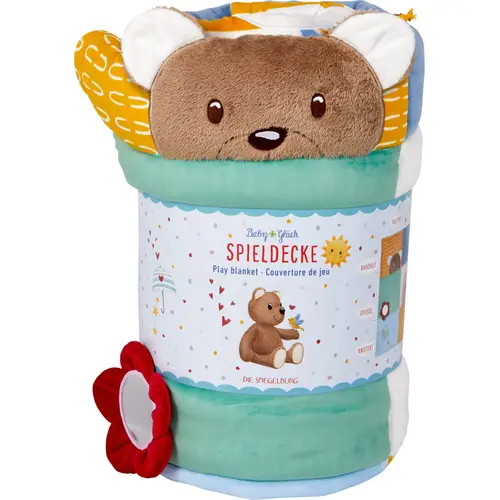 Babyglück - Spieldecke Regenbogen (100x80)