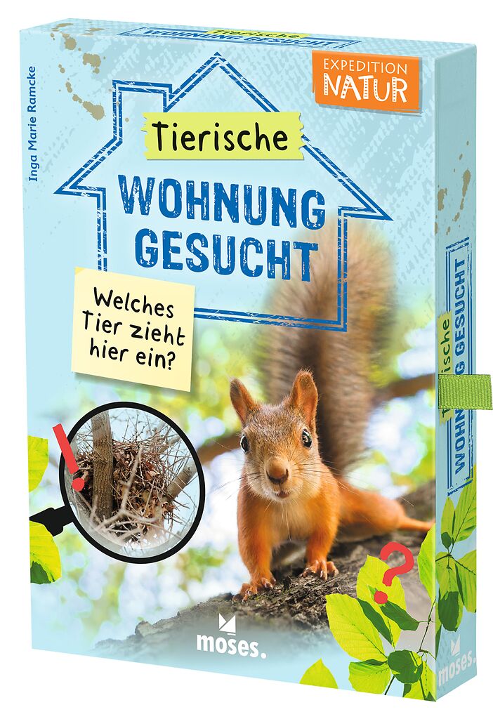 Das Bild zeigt das Produkt 'Tierische Wohnung Gesucht - WelchesTier'. Es handelt sich vermutlich um das Cover oder die Verpackung.
