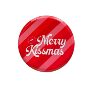 Das Bild trägt den Namen 'merry kissme'. Es könnte eine weihnachtliche oder festliche Szene darstellen.