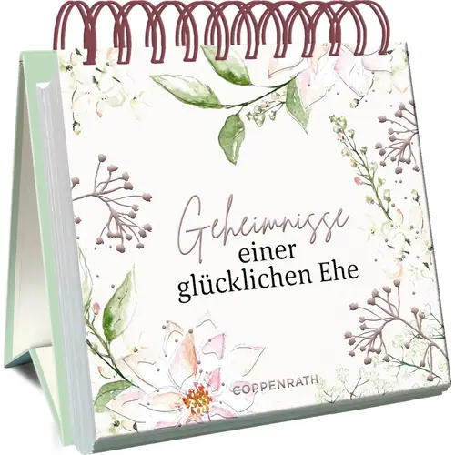 Großes Spiralaufstellbuch Geheimnisse Einer Glückl