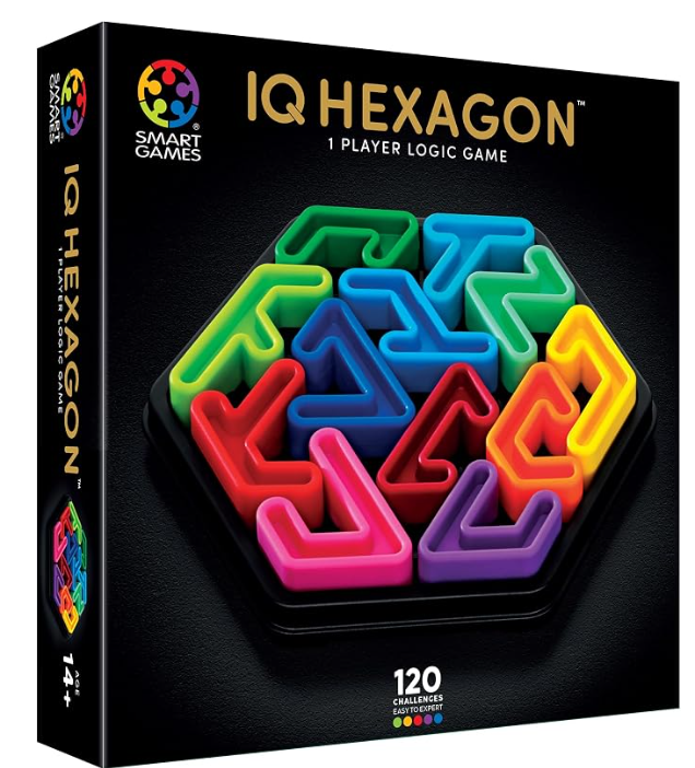 IQ Deluxe - Hexa ist auf diesem Bild zu sehen. Man erkennt das Produkt und seine Details.