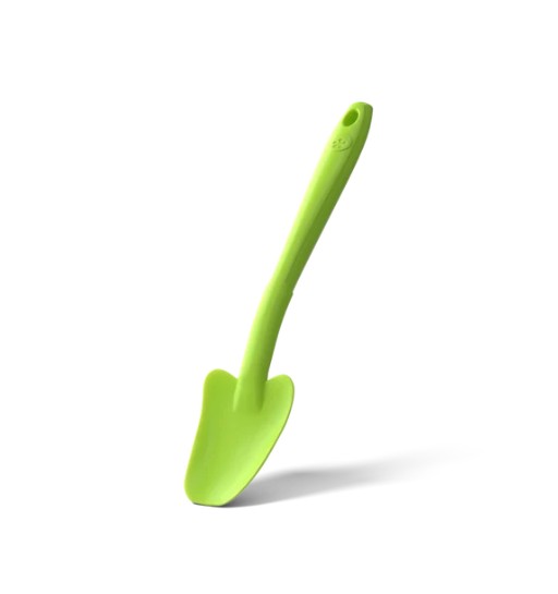 Hier ist der Restelöffel Limette 20cm abgebildet. Der Löffel zeichnet sich durch seine leuchtend grüne Farbe aus.