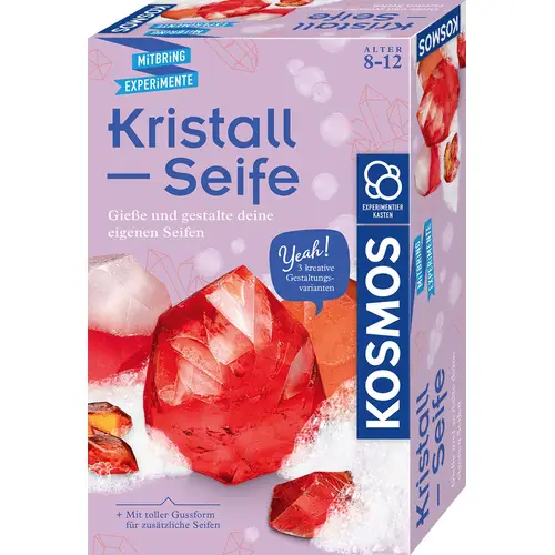 Kristall-Seife - Gieße und gestalte deine eigenen