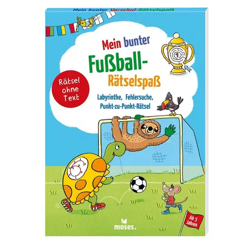 Mein Bunter Fußball-Rätselspaß