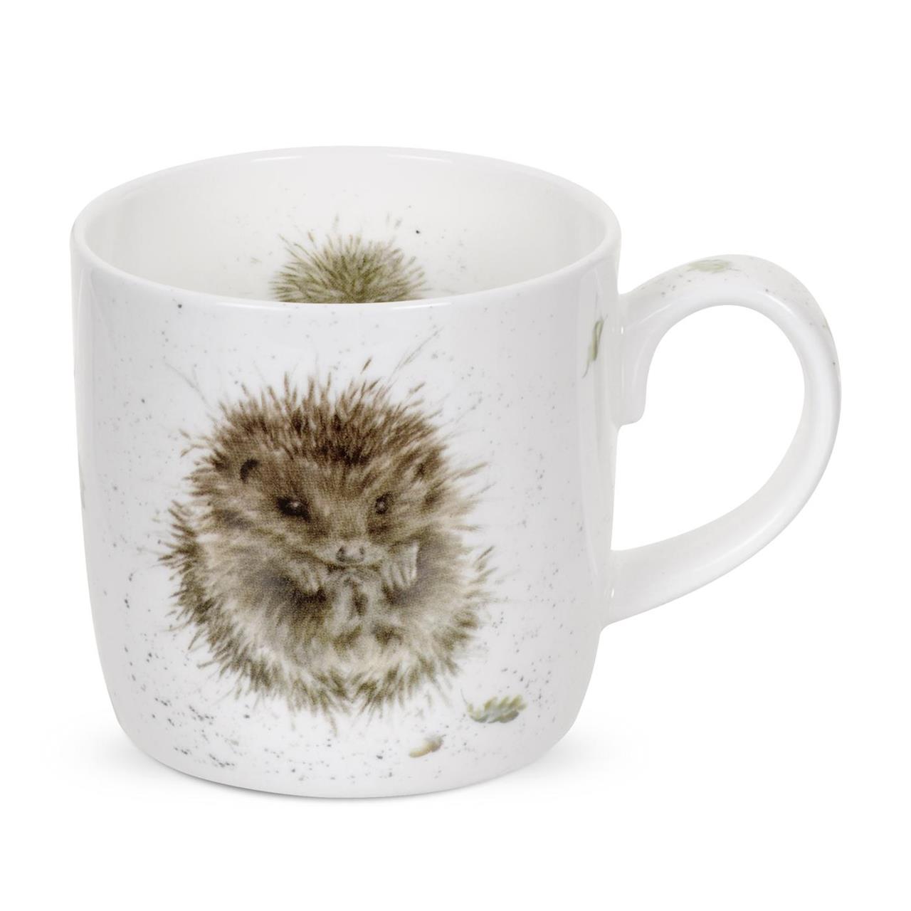 Diese Tasse fasst 0,31 Liter und trägt das Motiv „Awakening, Igel“. Auf der weißen Tasse ist ein niedlicher, gezeichneter Igel abgebildet.