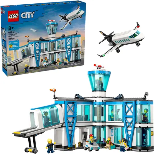 LEGO® City Flughafen mit Flugzeug 60502