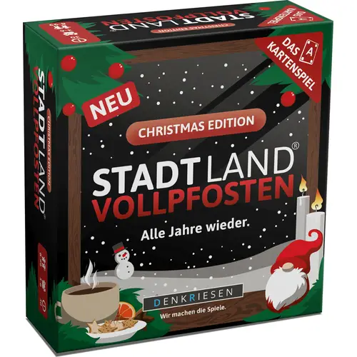 STADT LAND VOLLPFOSTEN®: Das Kartenspiel – CHRISTM
