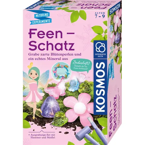 Feen-Schatz - Grabe zarte Blütenperlen und ein ech