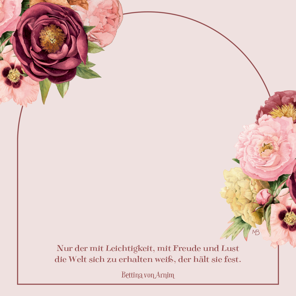 Abgebildet ist das Produkt 'Zettelkästchen Einfach Schöne Gedanken! Blütenzauber'. Das Kästchen enthält viele hübsch gestaltete Zettel.