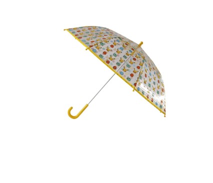 Dies ist ein transparenter POKÉMON Regenschirm. Der Regenschirm ist ideal für jeden Pokémon-Fan.