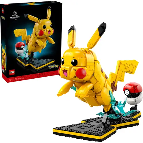LEGO® Pokémon Pikachu und Pokéball 72152