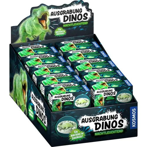 Ausgrabung Nachtleuchtende Dinos