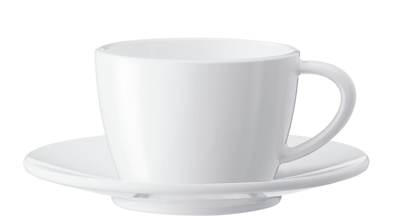 Cappuccinotassen mit Untertassn 2er-Set