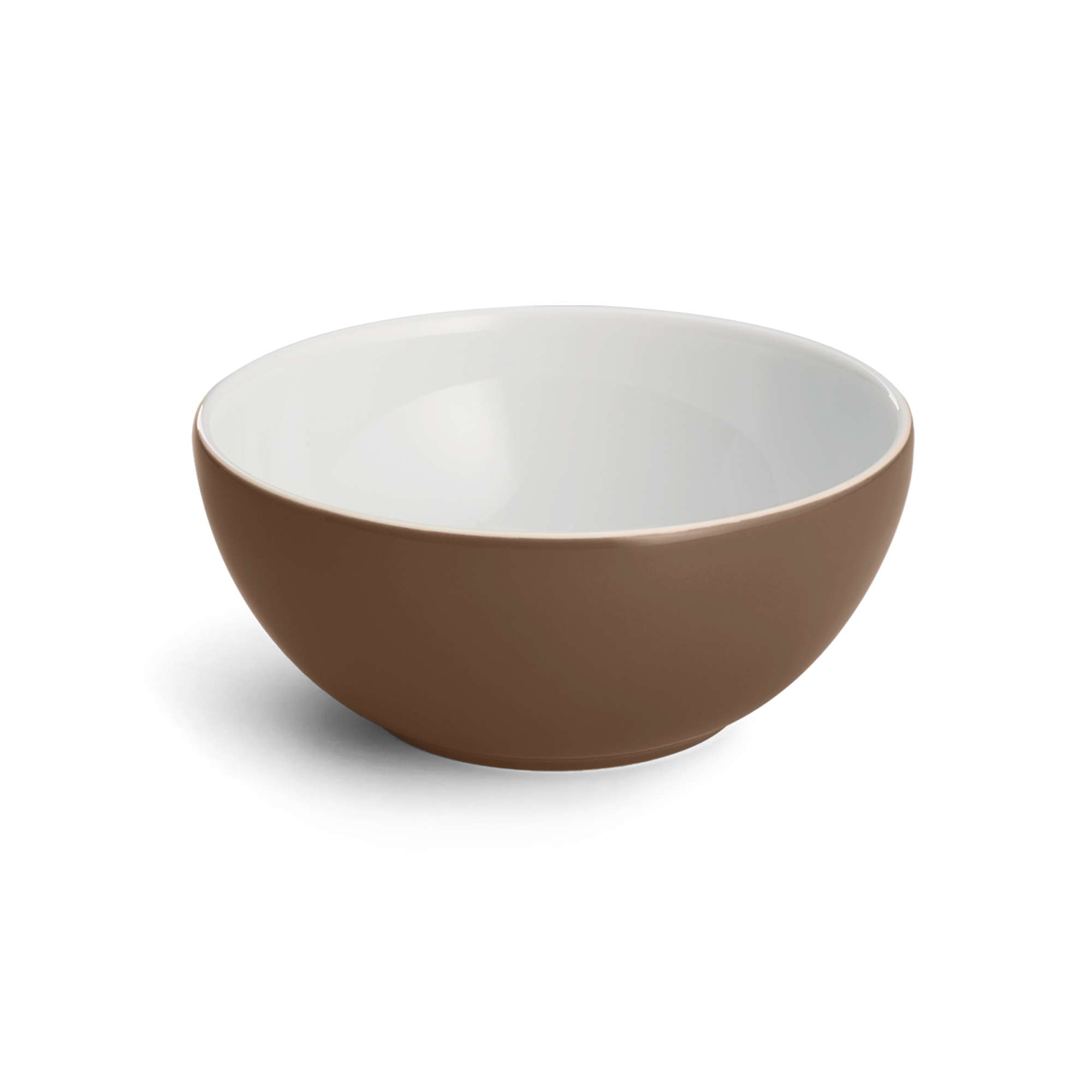 Hier ist die Bol-Schale mit 0,50 Liter Fassungsvermögen aus der Chocolate Solid Color Serie. Die Schale besticht durch ihre schokoladenbraune Farbe.