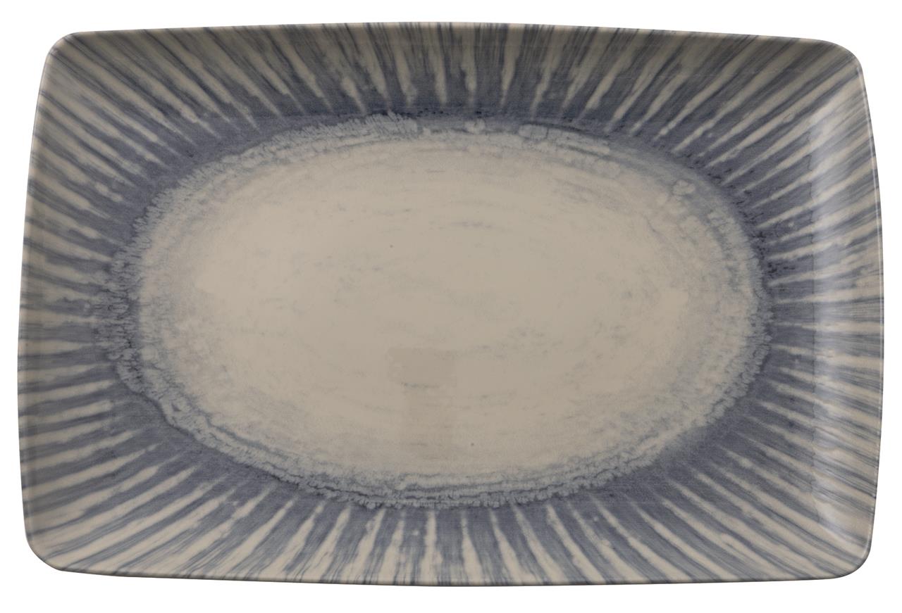 Arthur Krupp Platte Rechteckig 35X22cm Sunligth Blue (Stoneware - Bild 3