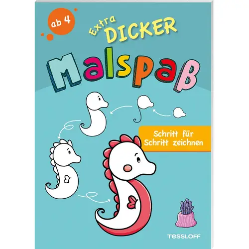 Extradicker Malspaß. Schritt für Schritt zeichnen