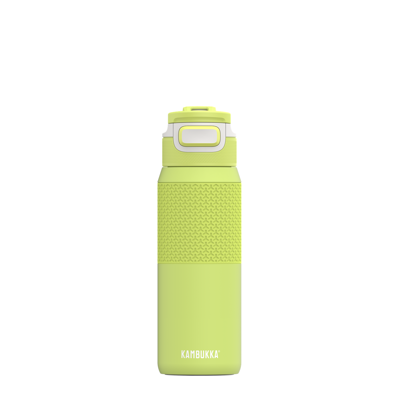 Dies ist die Trinkflasche Elton Insulated 750ml in der Farbe Mojito Summer. Sie hat ein modernes Design und ist ideal für unterwegs geeignet.