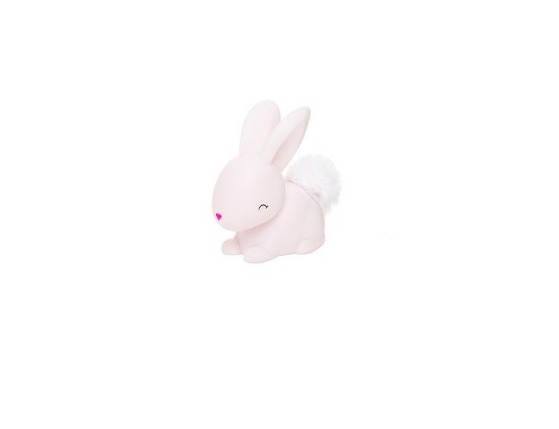 Das Nachtlicht Bunny rosa hat die Form eines rosa Hasen. Es spendet sanftes Licht und ist ideal für das Kinderzimmer.