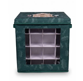 Aufbewahrungsbox für Christbaumkugeln aus der Serie Christmas holidays. Diese Box eignet sich perfekt zur sicheren Lagerung von Baumschmuck.