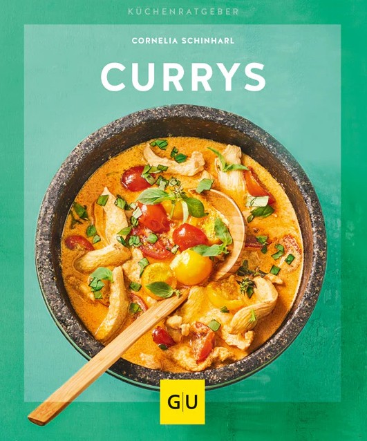 Zu sehen ist das Produkt 'Currys'. Das Bild stellt eine Auswahl an leckeren Currys vor.