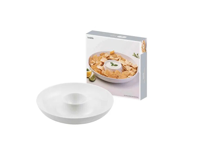 Chip & Dip Servierteller "Alto Serve & Share" ist abgebildet. Er eignet sich ideal zum Servieren von Snacks.