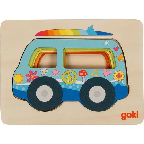 Schichtenpuzzle Van