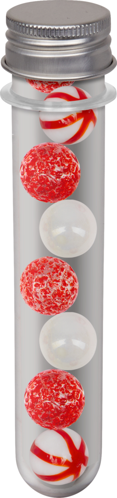 Das Bild zeigt das Produkt 'Lasst uns froh & munter sein - Murmeln'. Diese Murmeln sind für Kinder und sorgen für viel Freude beim Spielen.