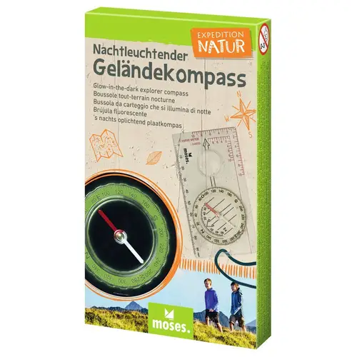 Moses Nachtleuchtender Geländekompass - Expedition Natur