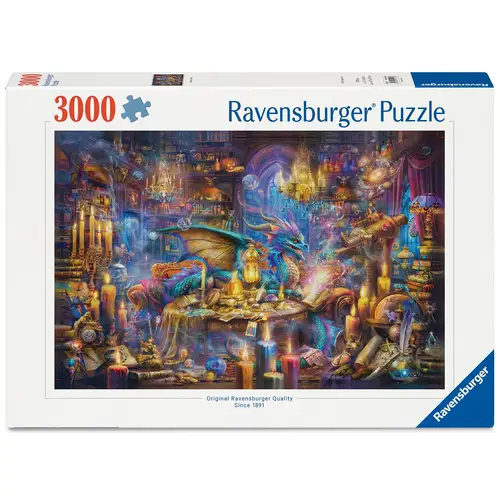 Drachenbibliothek - Puzzle 3000 Teile