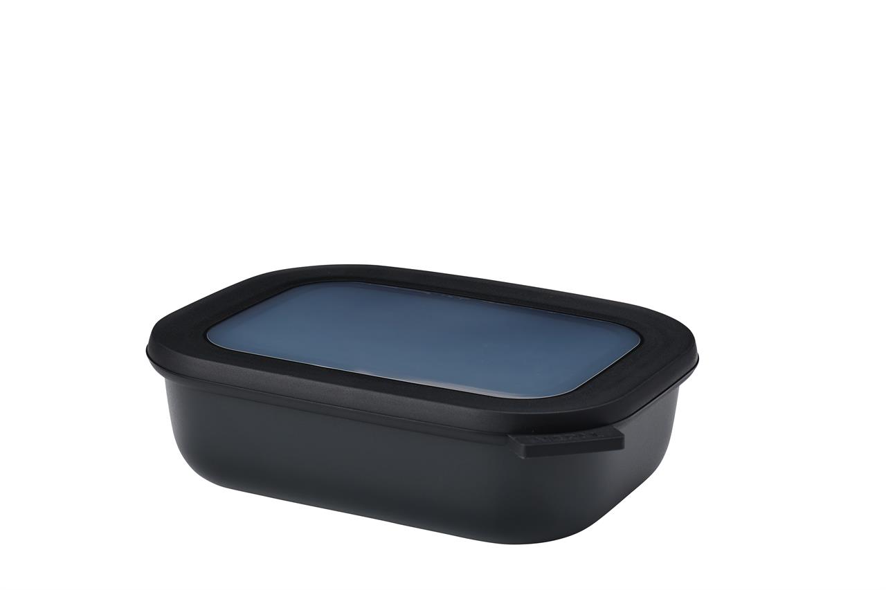 Mepal Schwarz Multischüssel Cirqula Rechteckig 1000 Ml - Nordic Black - Bild 8