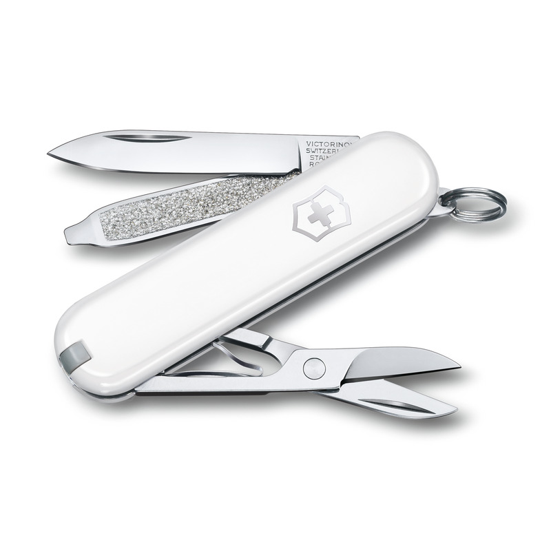 Victorinox Classic Sd Falling Snow 0.6223.7G Weiß Klappmesser - Image 5