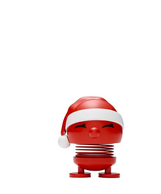 Dieses Bild zeigt den Santa Bimble S Red. Die Figur ist rot und für die Weihnachtszeit gestaltet.