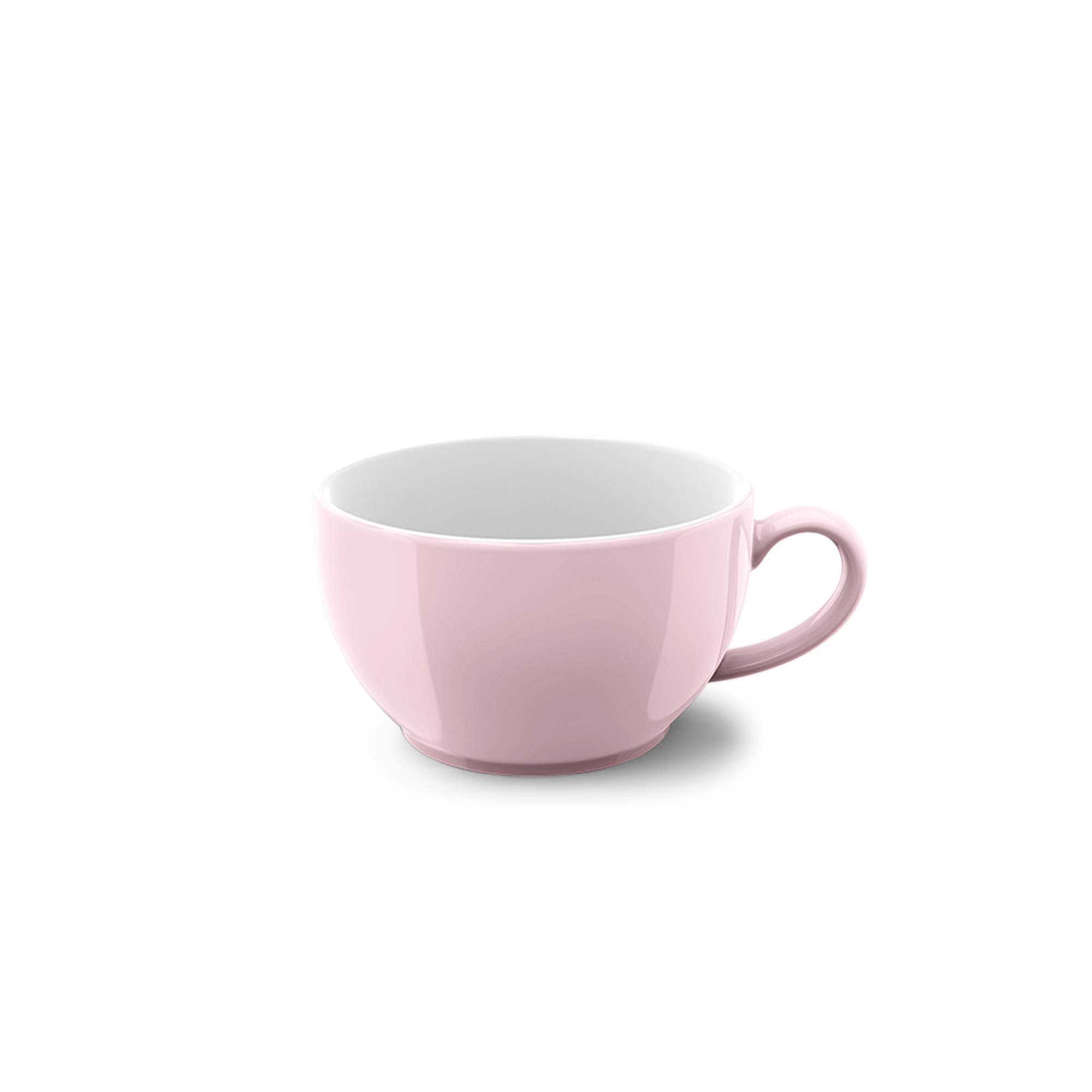 Dies ist eine Kaffee Obertasse mit einem Fassungsvermögen von 0,25 l in zartrosa Farbe. Die Tasse ist Teil der Solid Color Serie.