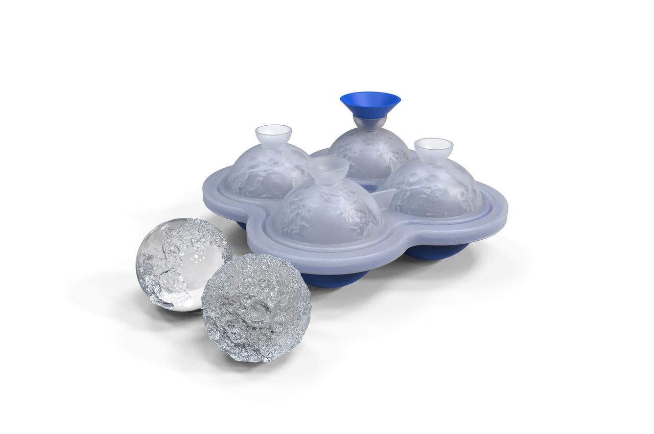 Eiswürfelform "Erde & Mond"
