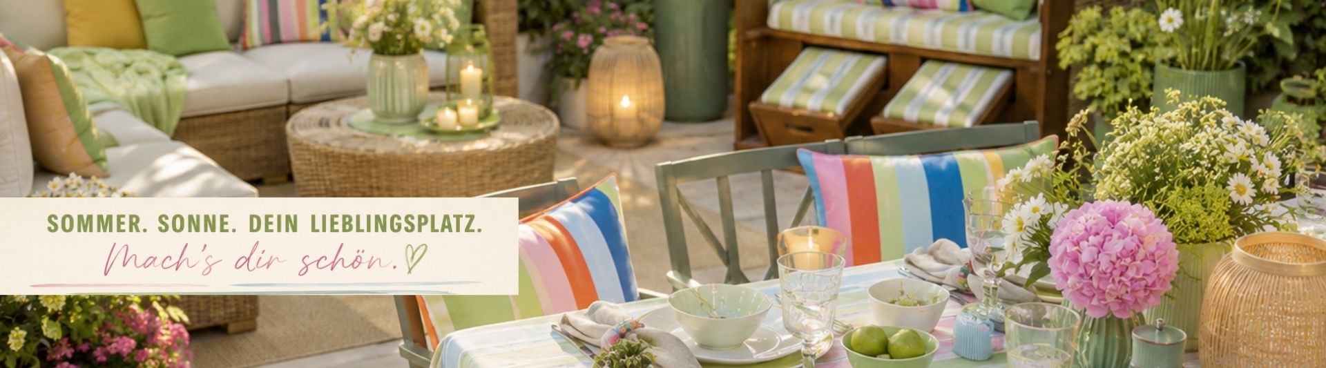 Ein Garten ist auf dem Bild zu sehen. Es zeigt eine grüne und naturnahe Umgebung.