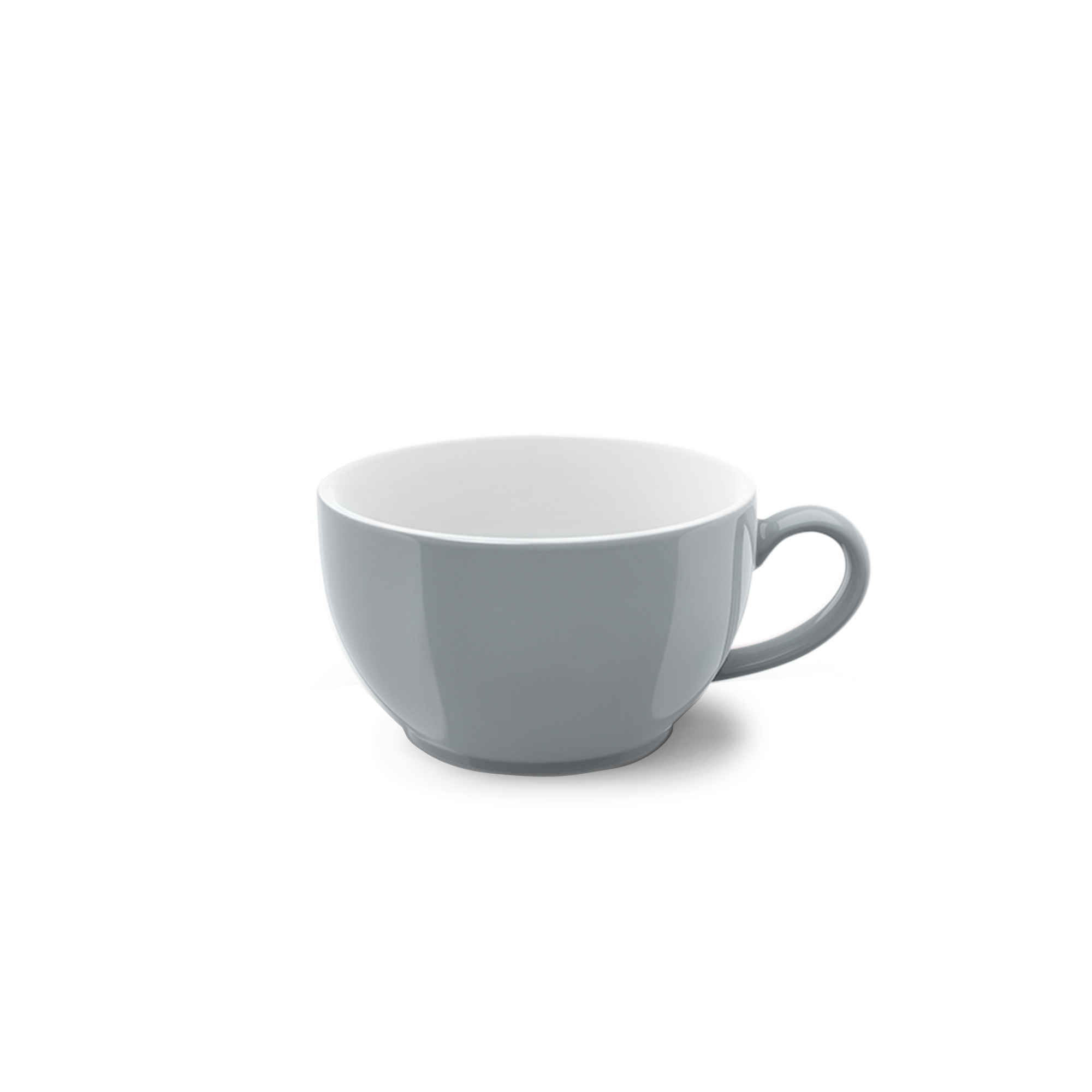 Kaffee Obertasse 0,25 l in Grau. Die Tasse ist ideal für einen klassischen Kaffeegenuss.