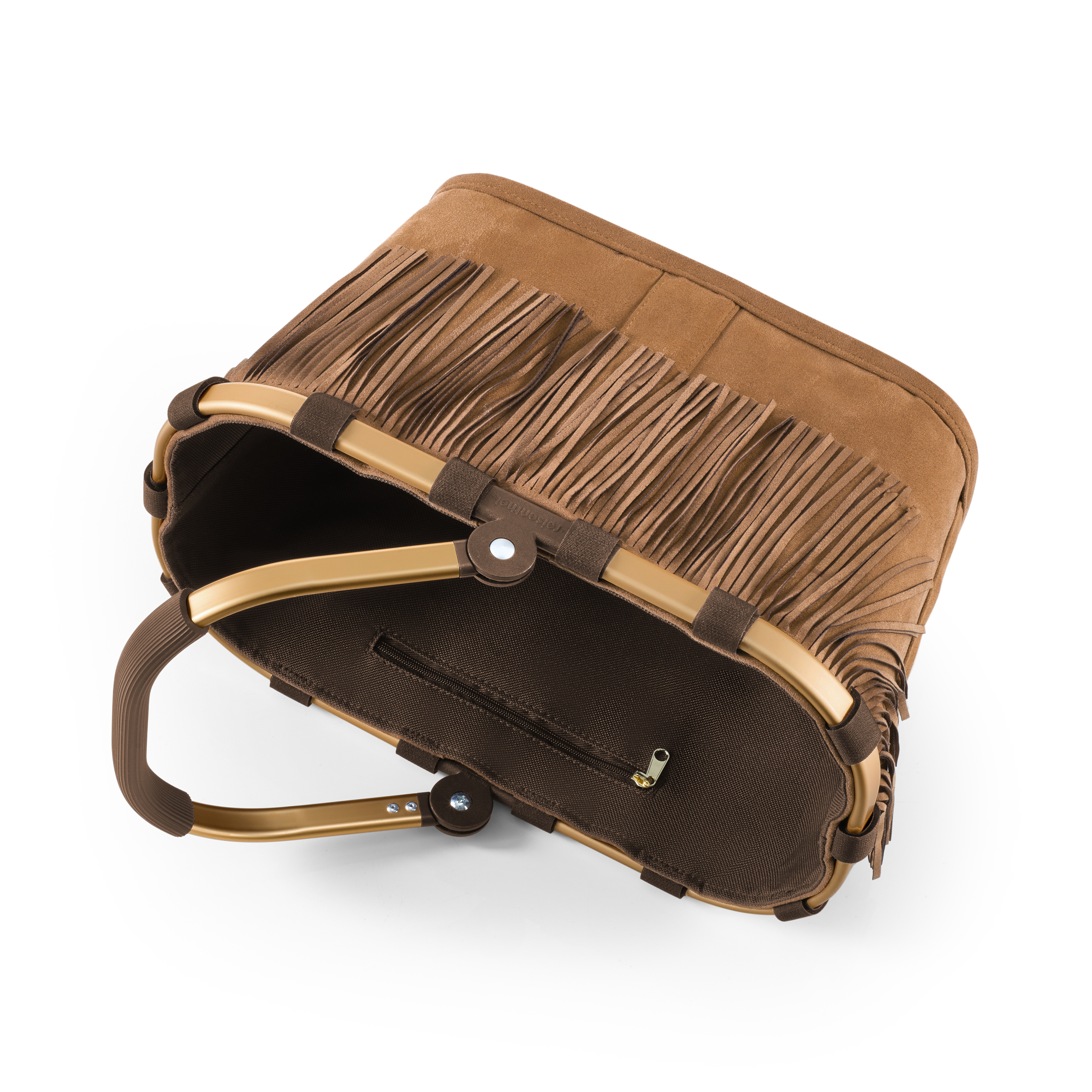 Auf dem Bild ist der Carrybag XS Western Einkaufskorb mini abgebildet. Das Produkt zeichnet sich durch Größe und Design aus.