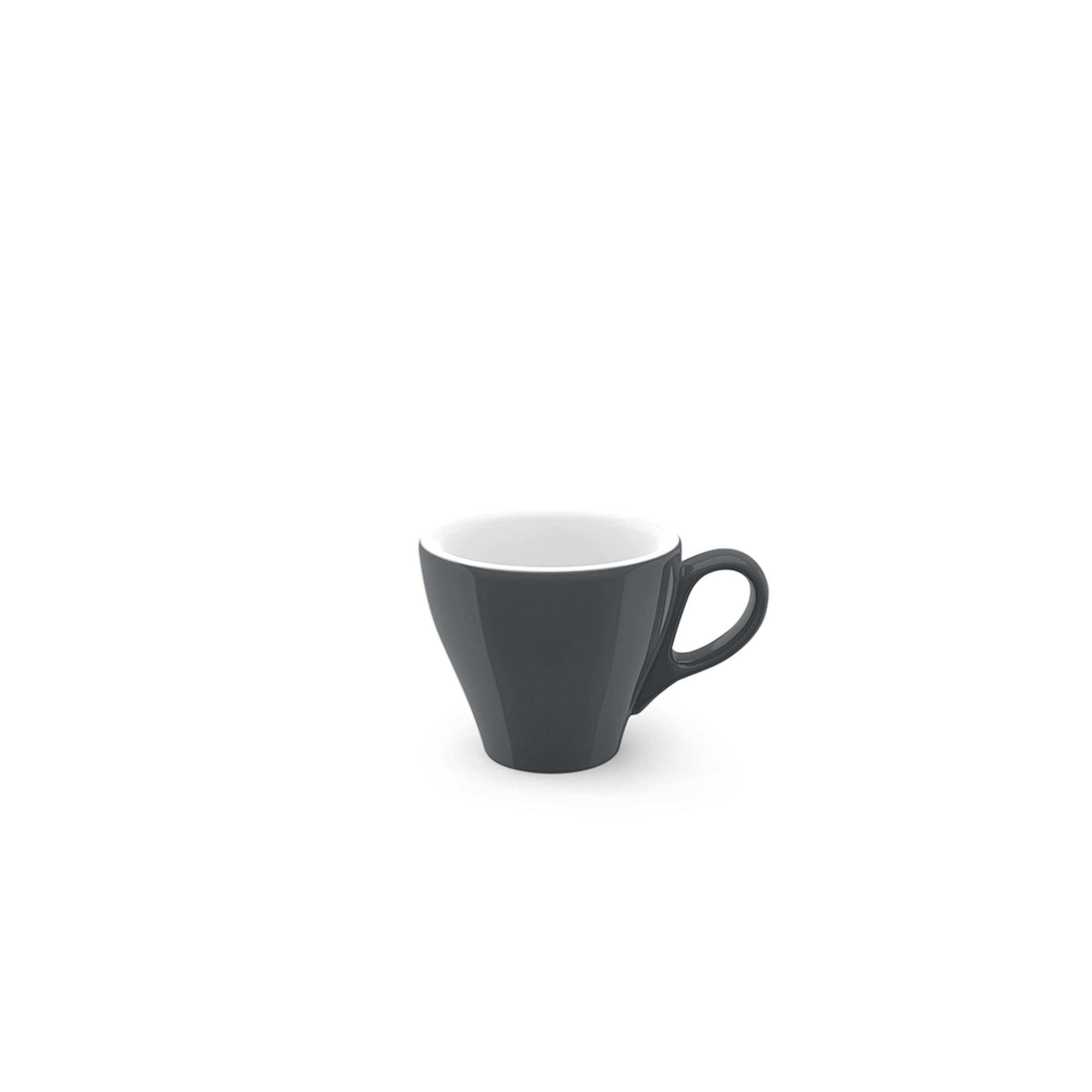 Die Espresso Obertasse Classico in Anthrazit Solid hat ein Fassungsvermögen von 0,09 l. Sie ist aus robustem Material gefertigt und eignet sich perfekt für Espresso.