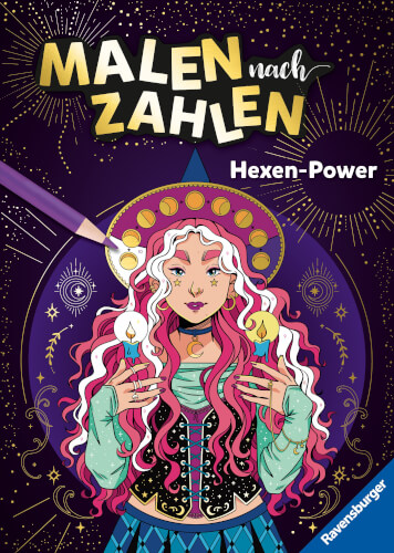 Ravensburger Malen Nach Zahlen: Hexen-Power Kreativität