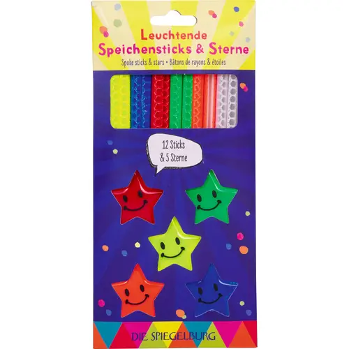 Leuchtende Speichensticks & Sterne- Bun